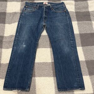 Levi's Men's Straight Blue Jeans